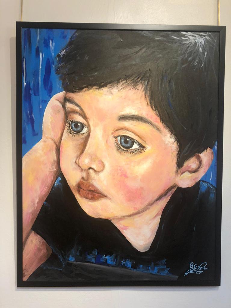 Retrato Reflexión Expo "Sentimientos de un pincel"