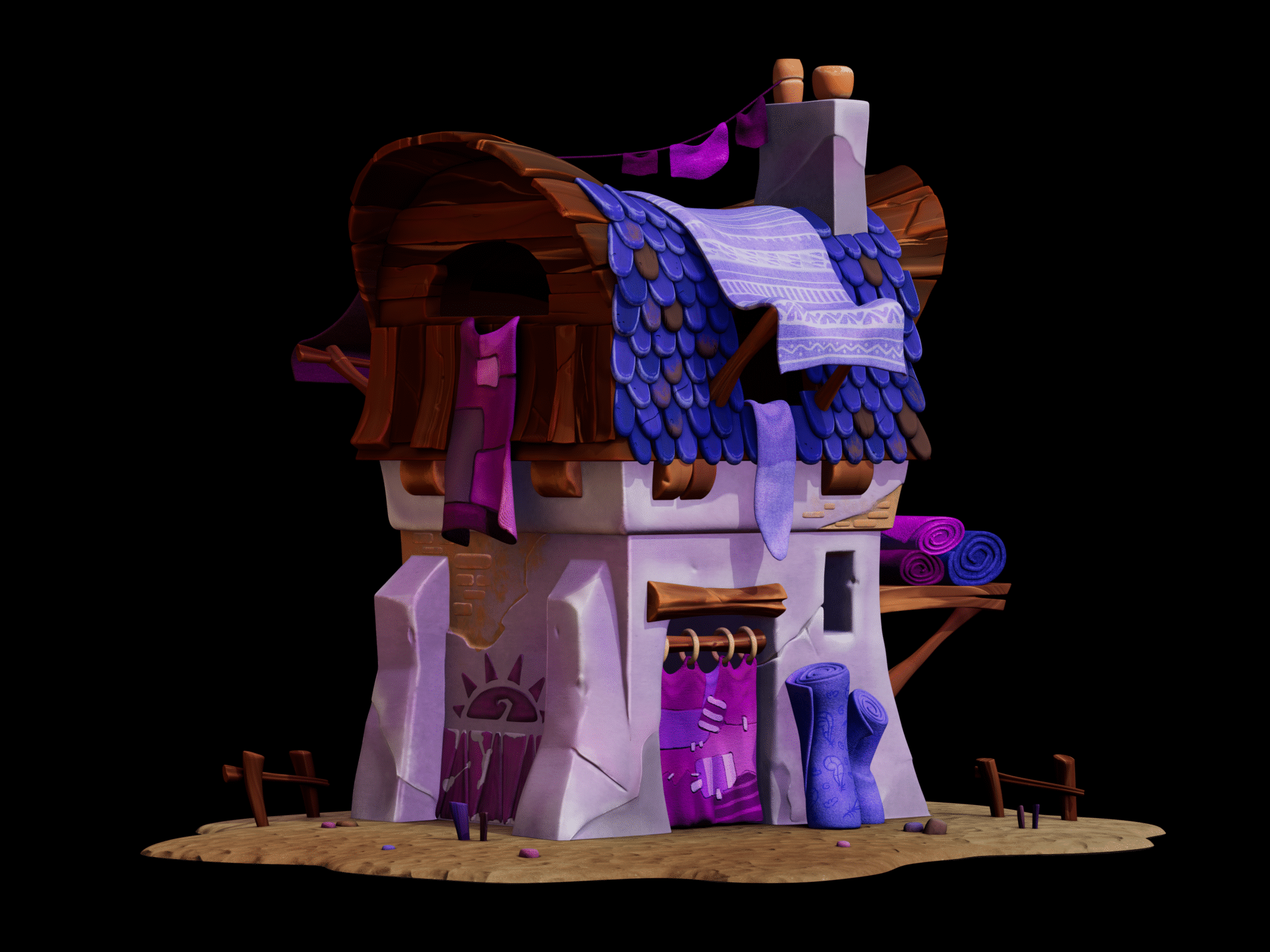Mapa Diffuse Direct