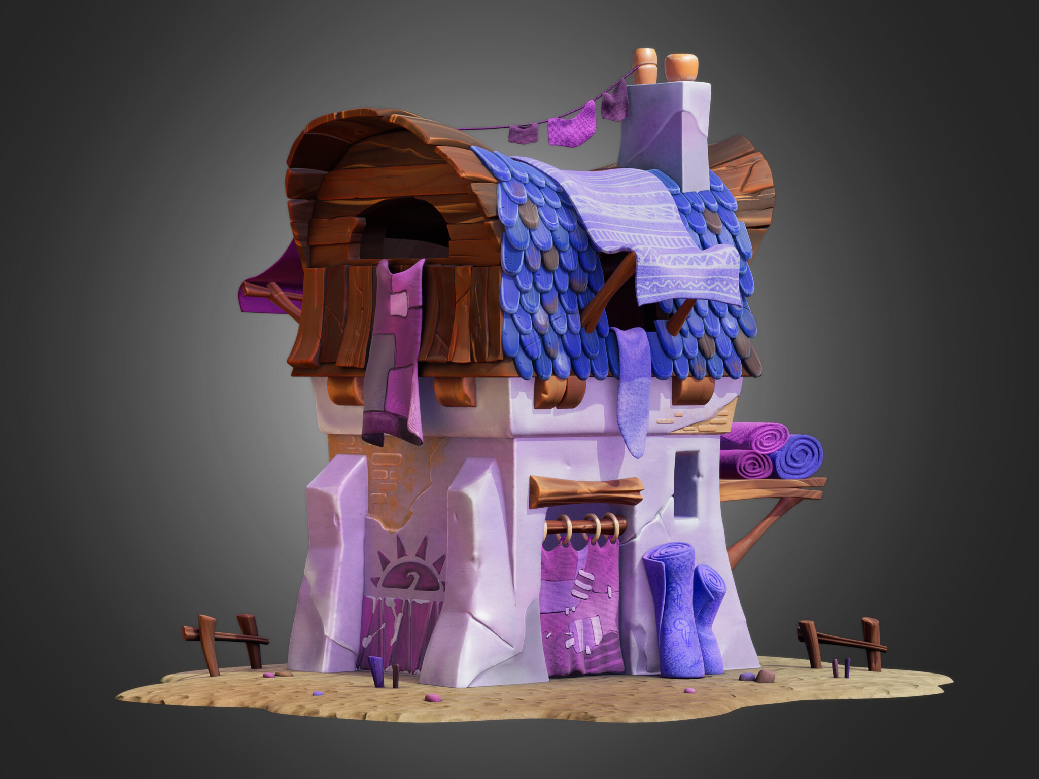 Render Final Casa Desierto